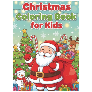 Christmase Coloring Ebook Cover